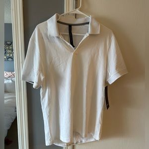 NWT Lululemon white polo